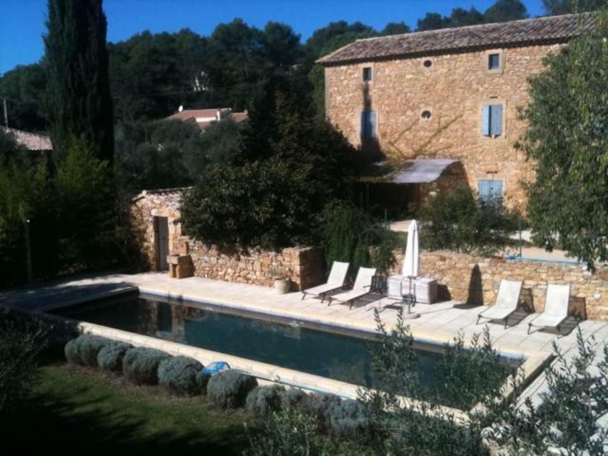 Le Mas Du Cypres, 12 Pers Et Piscine Aigaliers Buitenkant foto